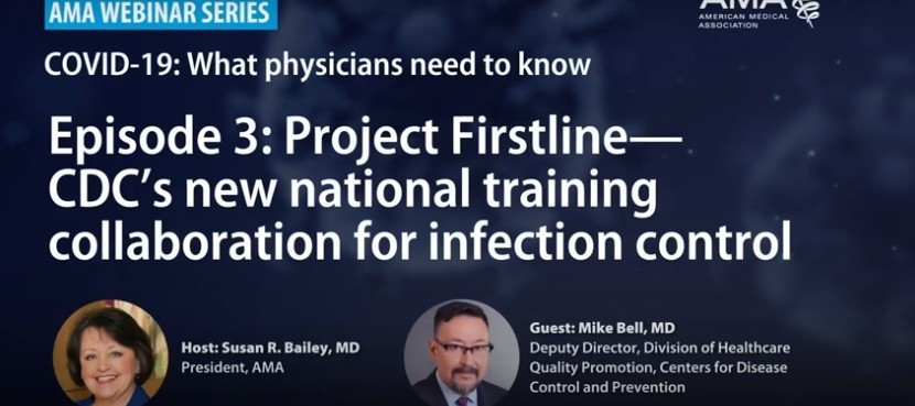 AMA webinar series including infection control utilizing hypochlorous and misting